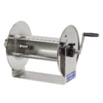 117-4-225-SS Manual rewind stainless steel hose reel12mm ID, L= 70m. No hose.