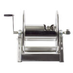 1125-5-200-SP Manual rewind stainless steel hose reel19mm ID, L= 60m. No hose.
