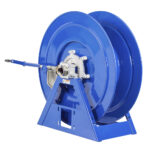 1195-1728-C Manual rewind, bevel crank hose reel, 51mm ID, L= 18m