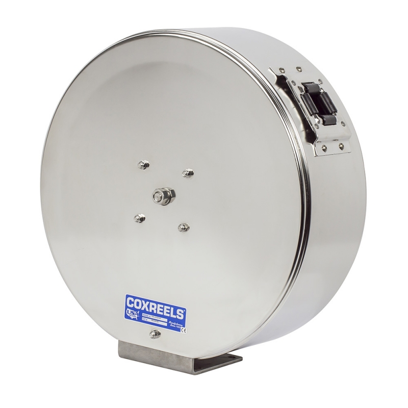 ENL-N-350-SS-BGX Spring rewind stainless steel hose reel10mm ID, L= 15m. No hose.