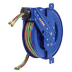 EZ-SG17WT-150 Slow retract, dual hose, side mount hose reel6mm ID, L= 15m