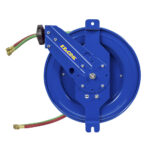 EZ-SG17WT-150 Slow retract, dual hose, side mount hose reel6mm ID, L= 15m