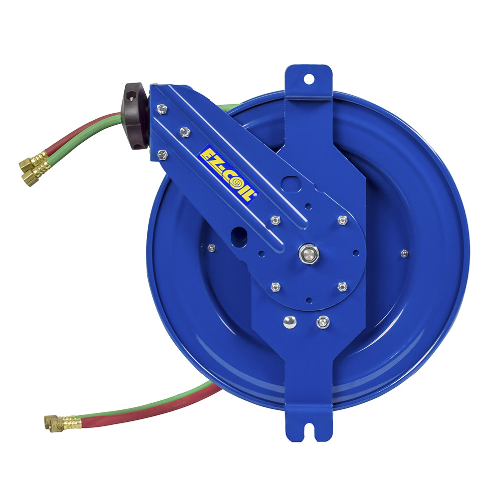 EZ-SG17W-150 Slow retract, dual hose, side mount hose reel6mm ID, L= 15m - Image 3