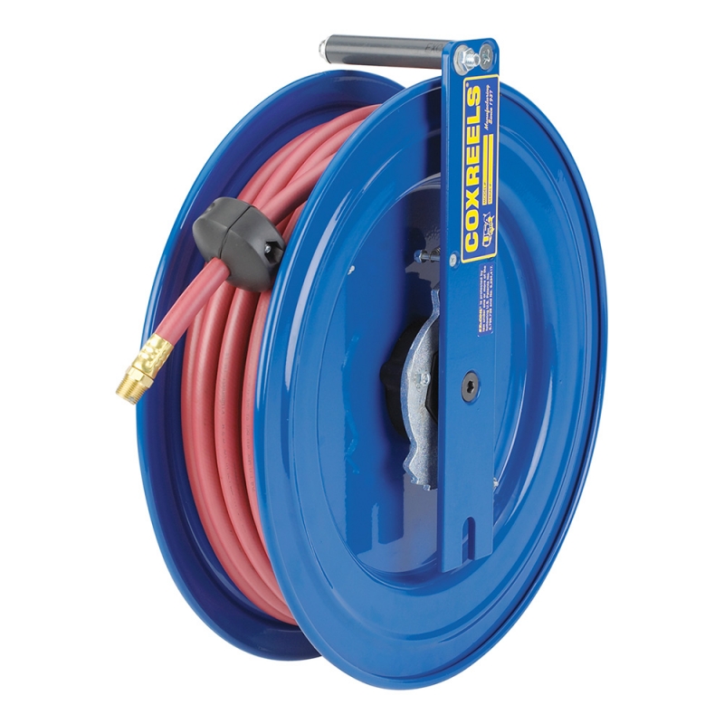 EZ-SR13-L125-BGX Slow retract, compact, cabinet side mount hose reel6mm ID, L= 8m