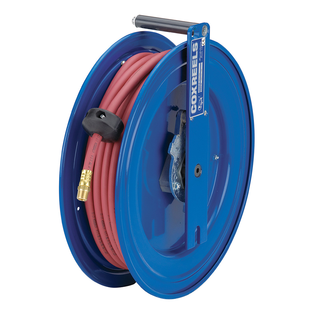 SR17-M325-BGX Spring rewind, compact, cabinet side mount hose reel10mm ID, L= 8m