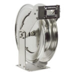 TSHL-N-4100-SS-BGX Spring rewind stainless steel hose reel12mm ID, L= 30m. No hose.